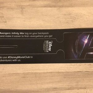 Disney Movie Club Marvel Avengers Infinity War Luggage Tag